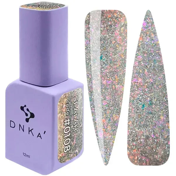 Esmalte de uñas en gel DNKa' Color #0108 Spalah, 12 ml