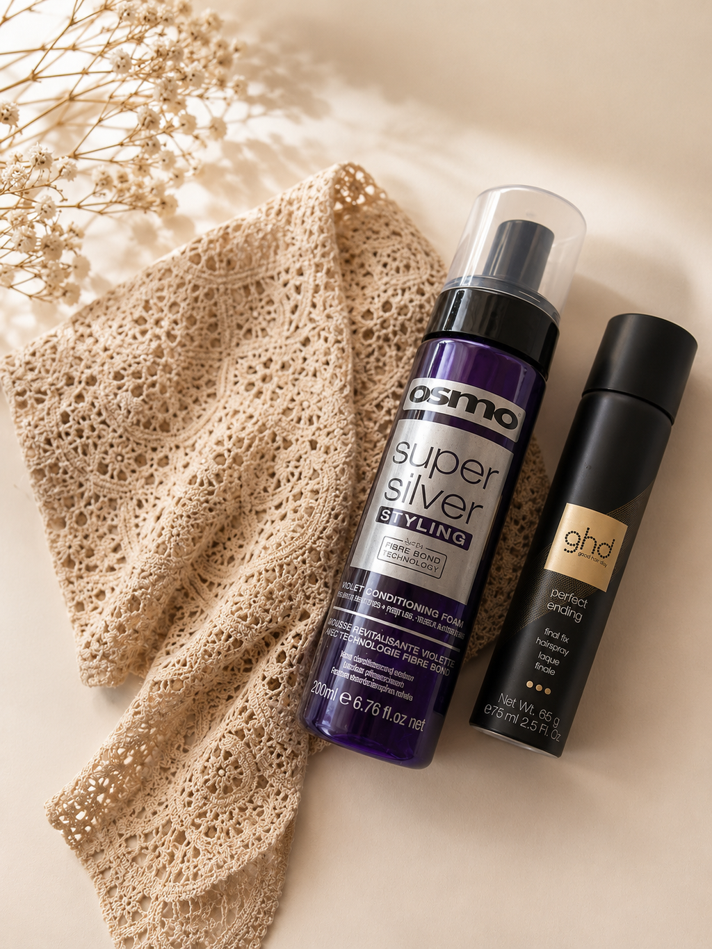 Pack Matizador + ghd Perfect Ending + Pañuelo Beige de Regalo 🎁