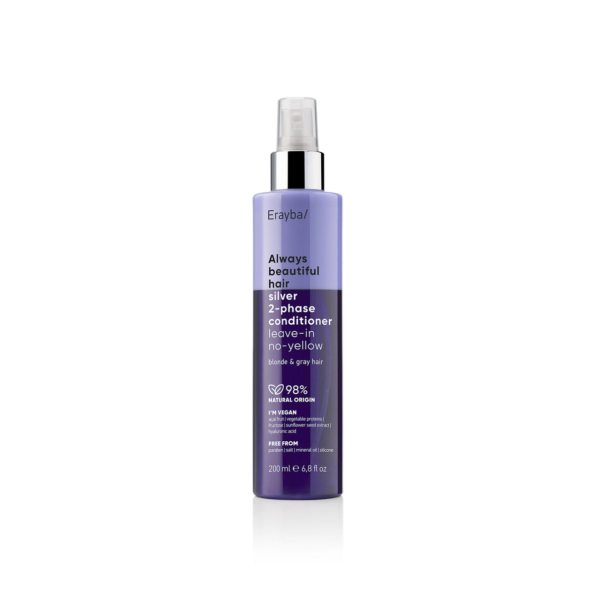 Abh/ silver 2-phase conditioner leave-in no-yellow 200ML+REGALO