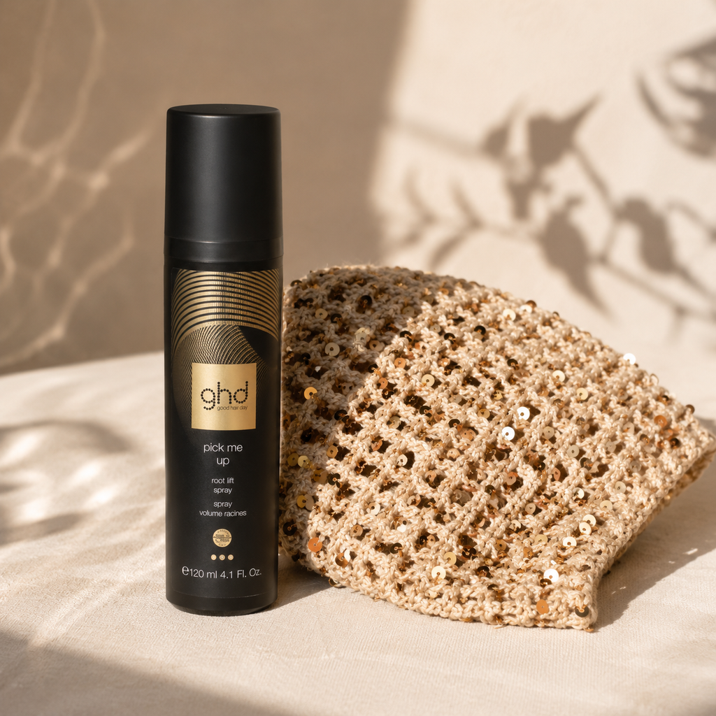 ghd Pick Me Up Root Lift Spray + Gorro Beige de Regalo 🎁