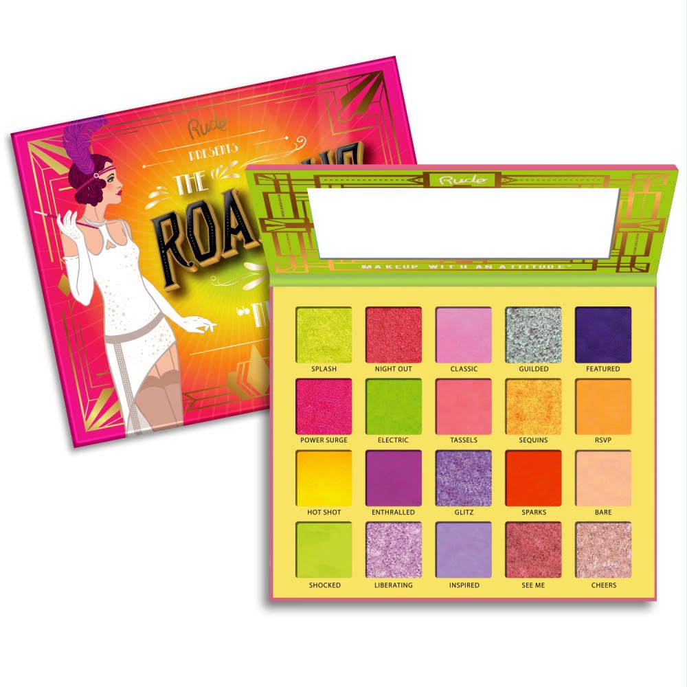 Set Maquillaje Verano · Paleta Rude Neons + Limpiador + Neceser