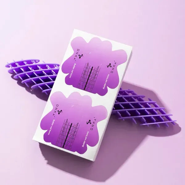 Moldes de papel para uñas DNKa' “Short”, 100 unidades